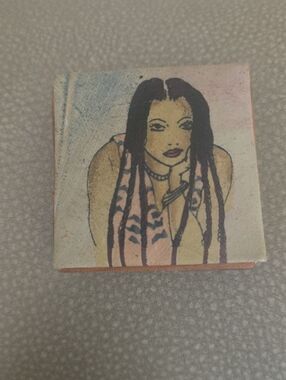 Hand-Painted Coin Case